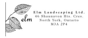 Elm logo & address